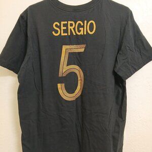 NIKE Barcelona BARCA SERGIO busquets core match shirt Medium black